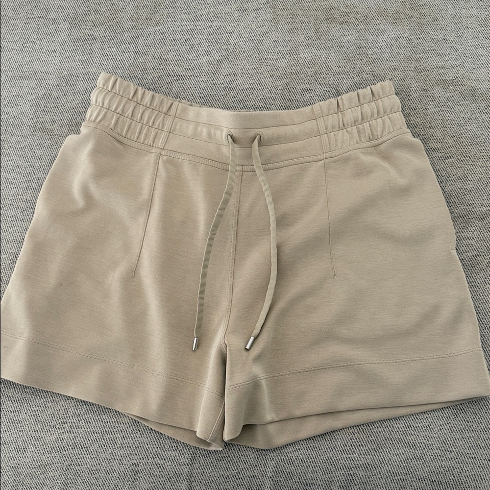 Lululemon Softstreme Beige Shorts